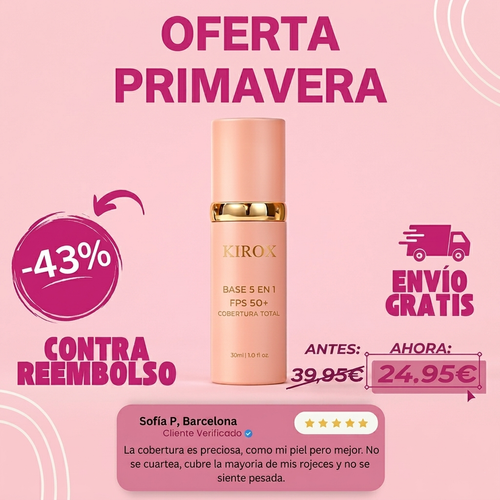 Base de Maquillaje 4 en 1 SPF50+
