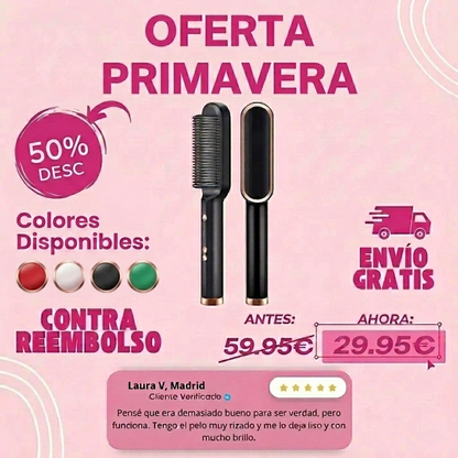 Cepillo Alisador Iónico PRO