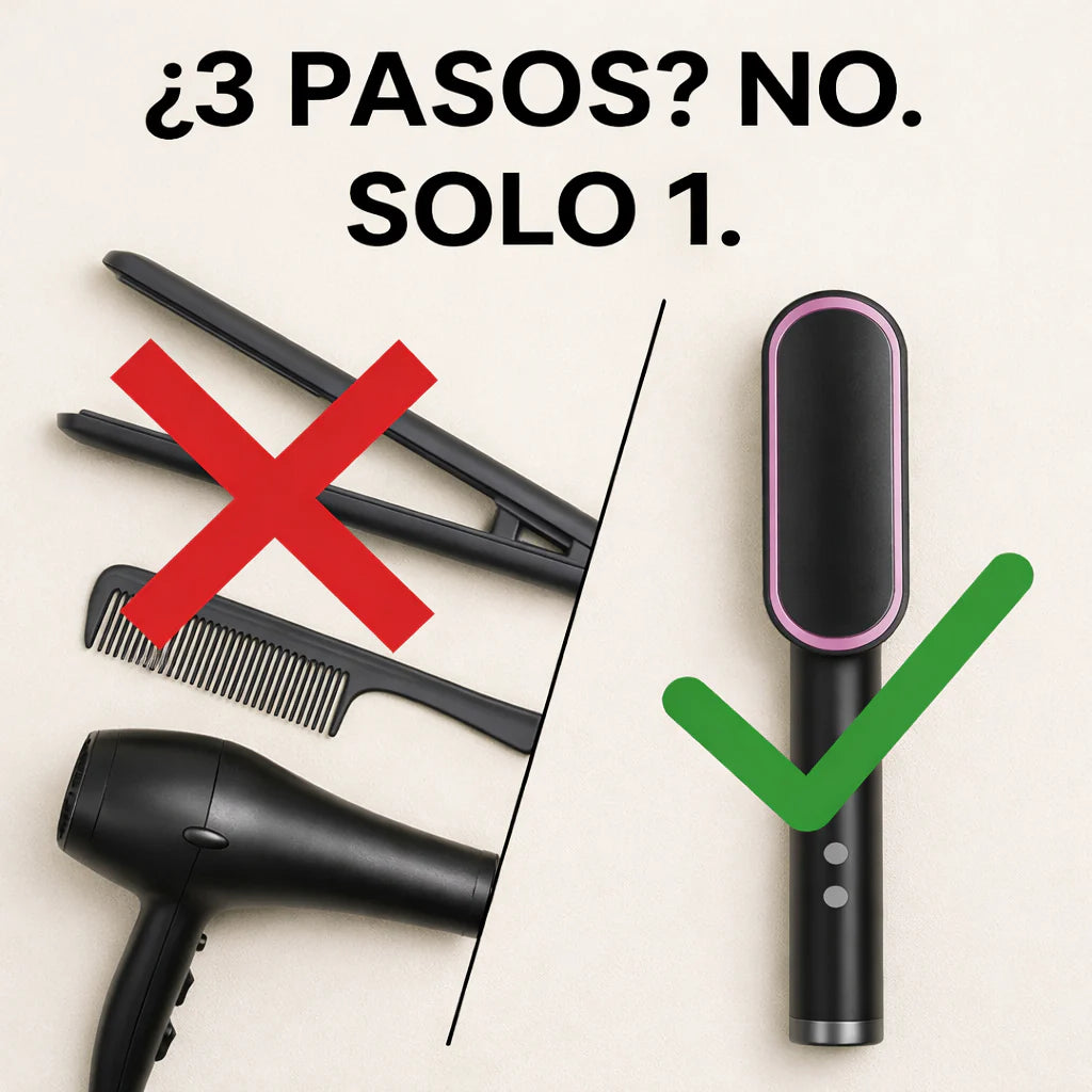 Cepillo Alisador Iónico PRO